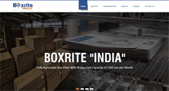 Desktop Screenshot of boxriteindia.com